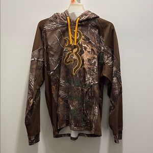 BROWNING BRAND CAMO HOODY